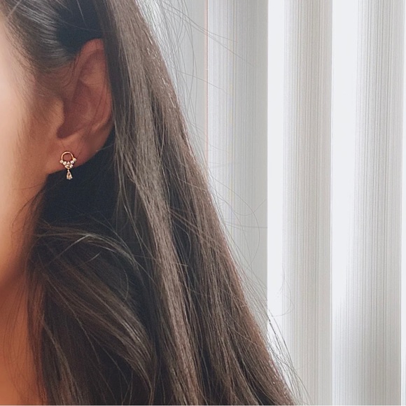 Teardrop Earrings - Picture 5 of 6